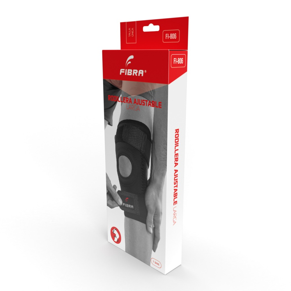 Rodillera Ajustable Larga Fibra