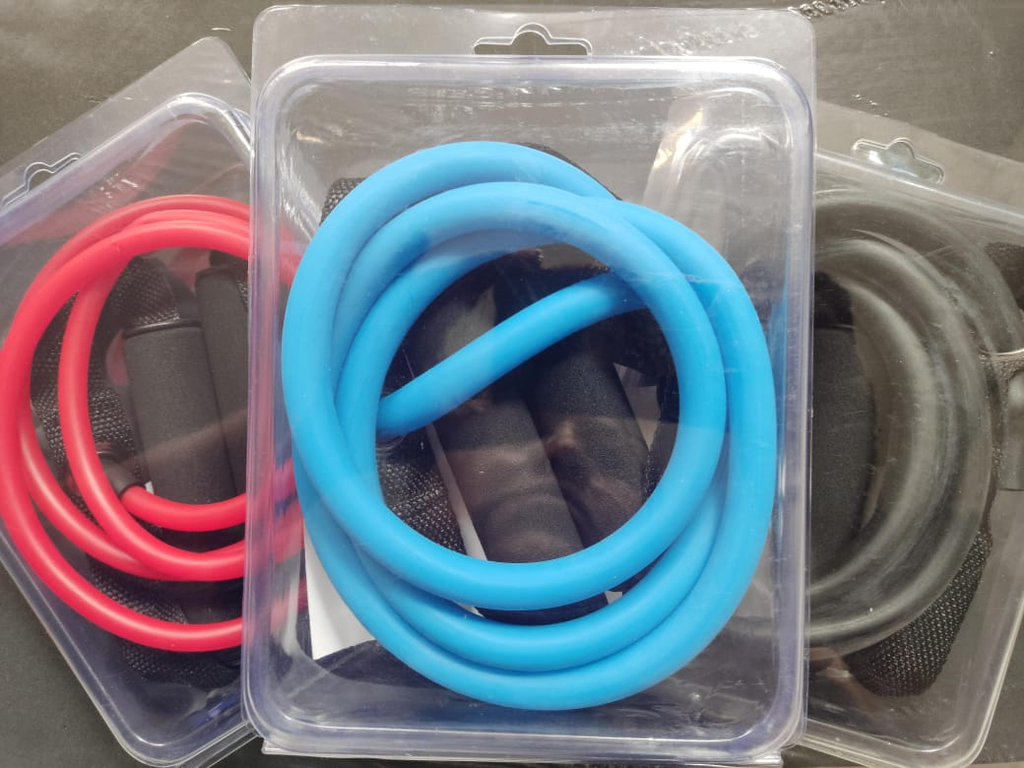 Liga Tubular con Agarradera Unitario X FIT azul