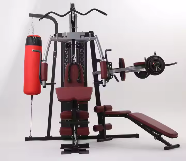 Minigimnasio MHG1601 c/ sentadillas y saco de box