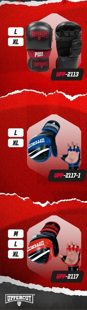 Guante MMA Sparring Uppercut
