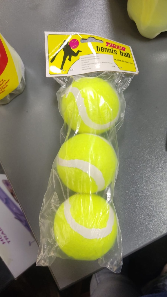 Pelota tennis bolsa TIGER x und